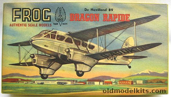 Frog 1/68 De Havilland 89 Dragon Rapide, 399P plastic model kit